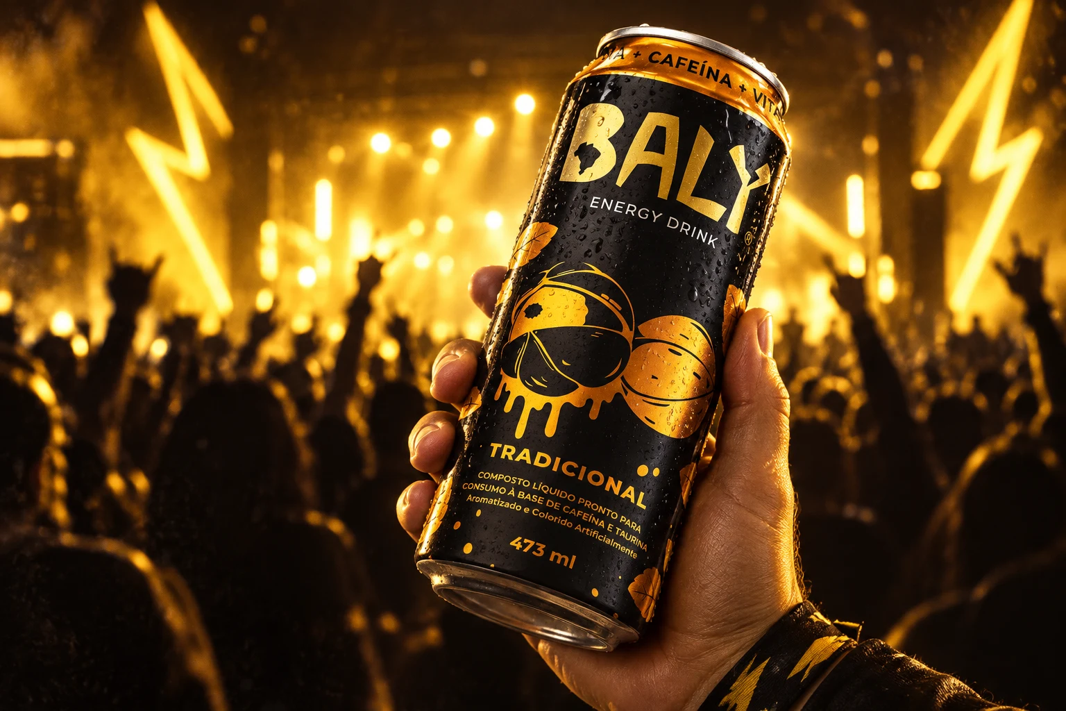 Baly Tradicional can held in front of a night event