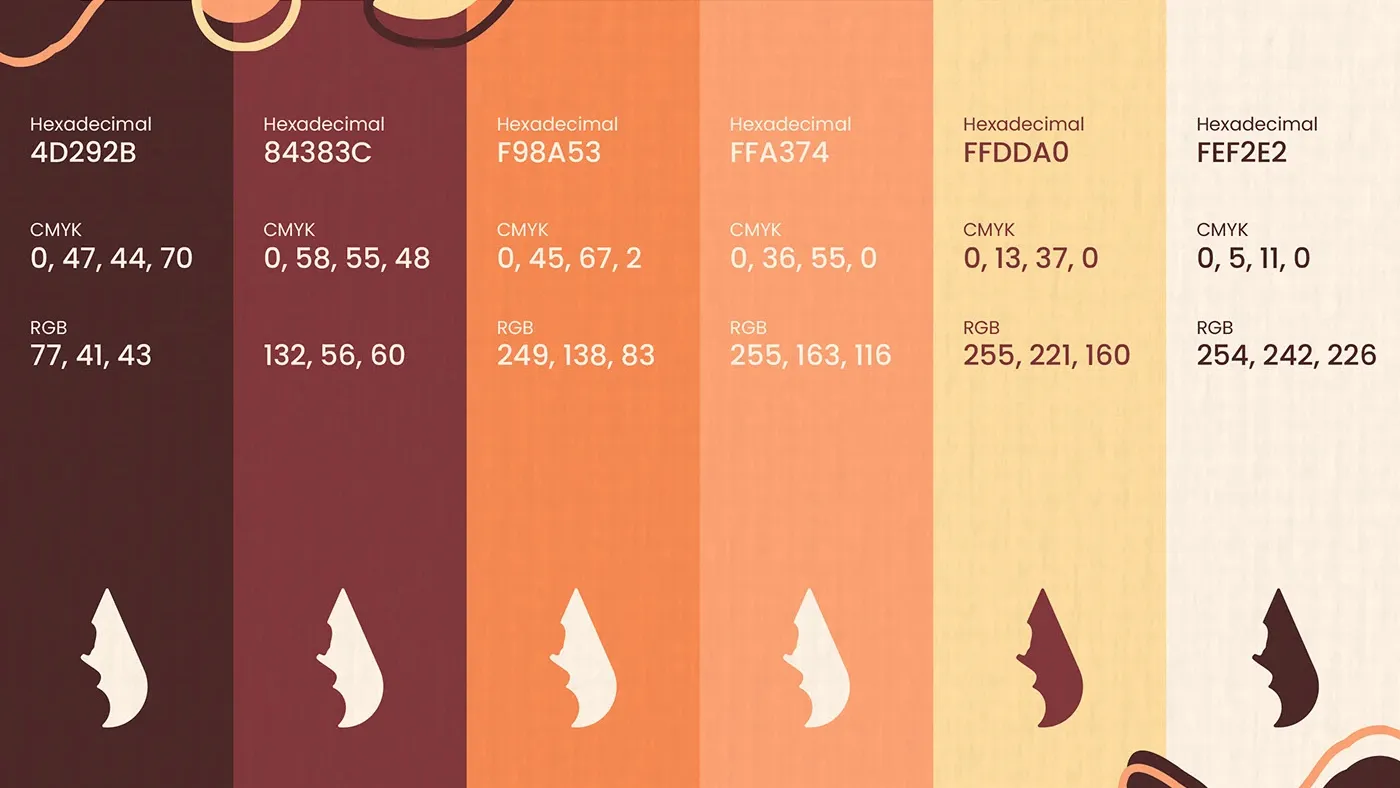 Doaleite colour palette
