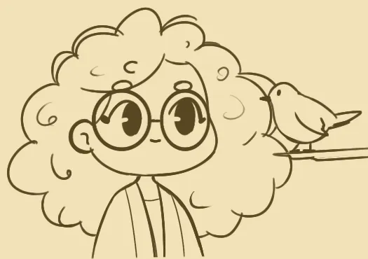 Character line-art study