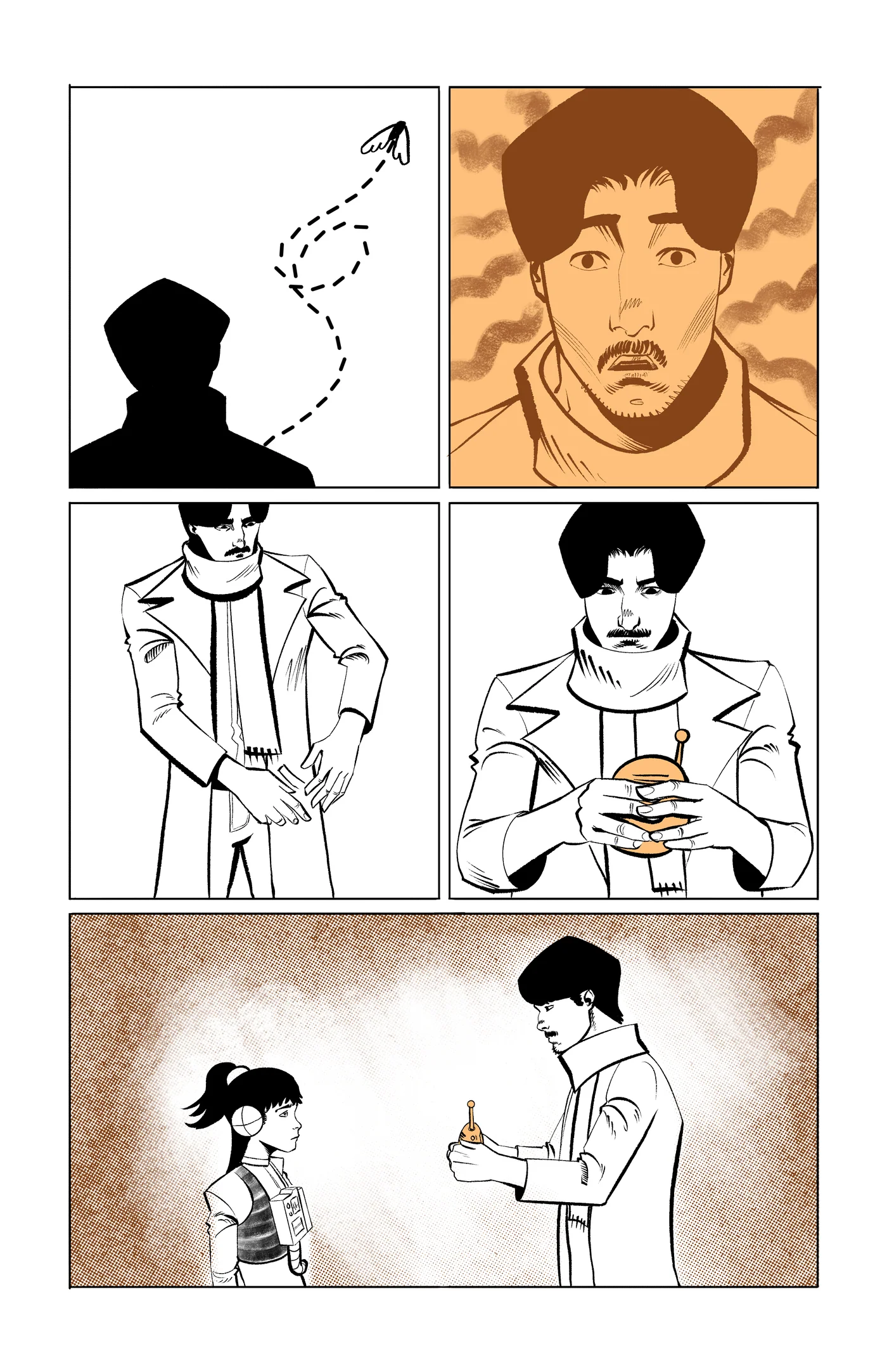 Final artwork of page 41